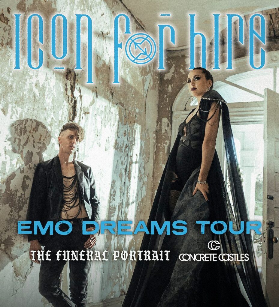 Icon for Hire The Emo Dreams Tour poster